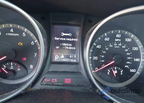 2016 Hyundai Santa Fe Sport 2.4L z USA, uszkodzony, nr VIN 5XYZT3LB6GG359550